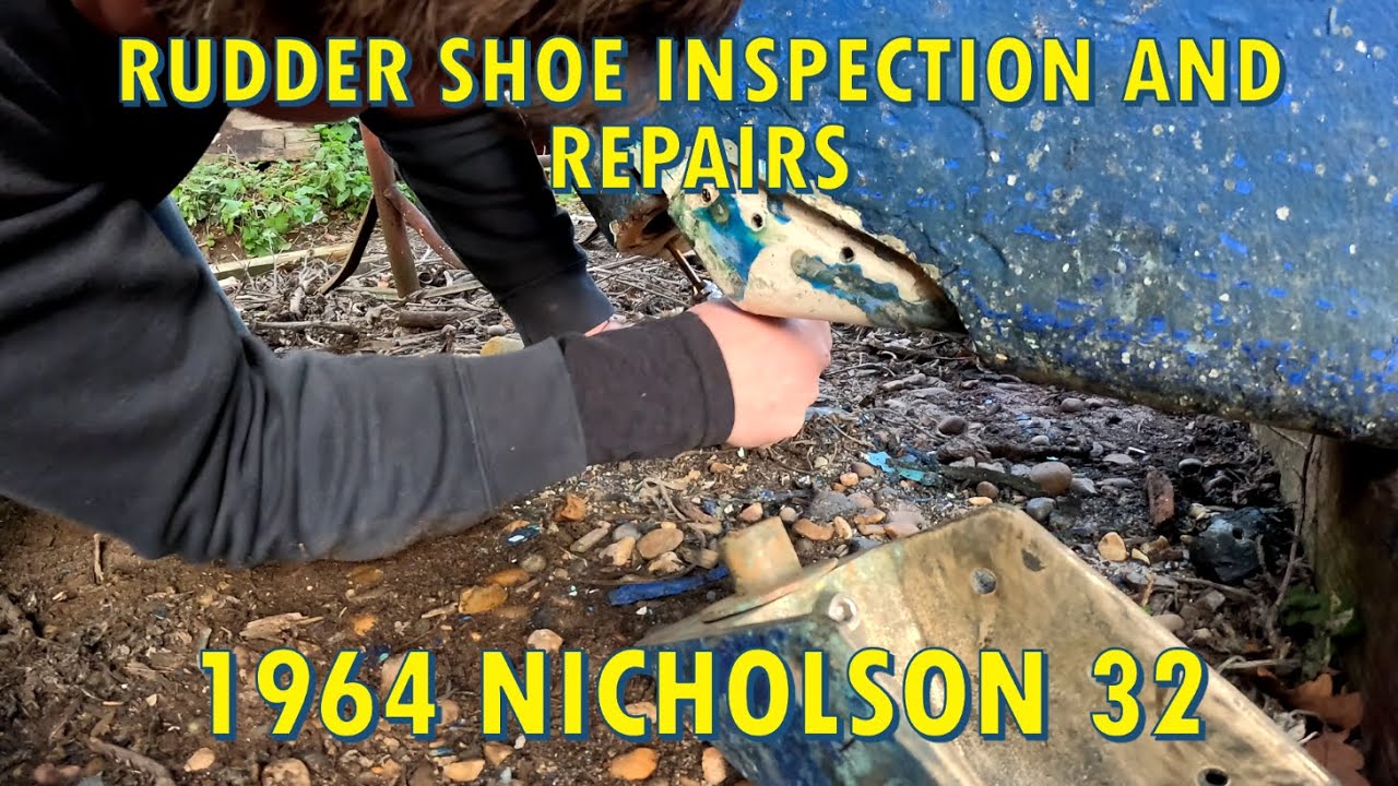 Rudder Fitting Inspection and Repair - Nicholson 32 Sailboat
