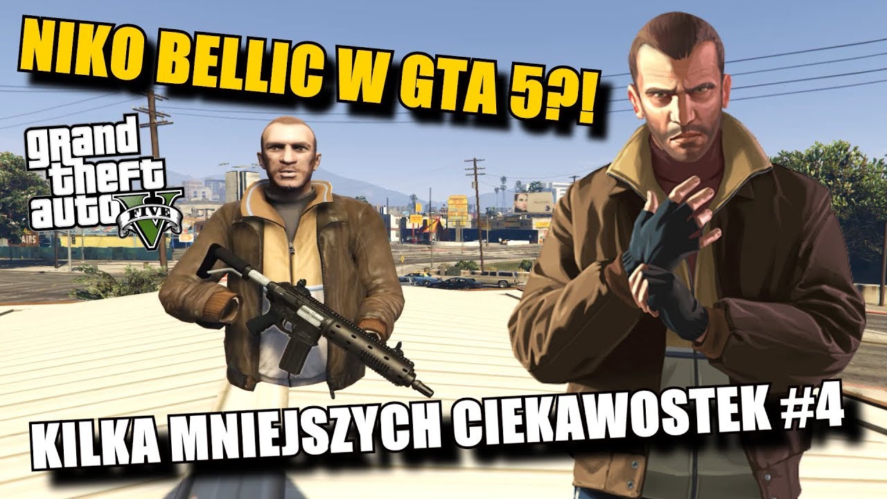 NIKO BELLIC W GTA 5?! Kilka mniejszych ciekawostek w GTA 5 #4