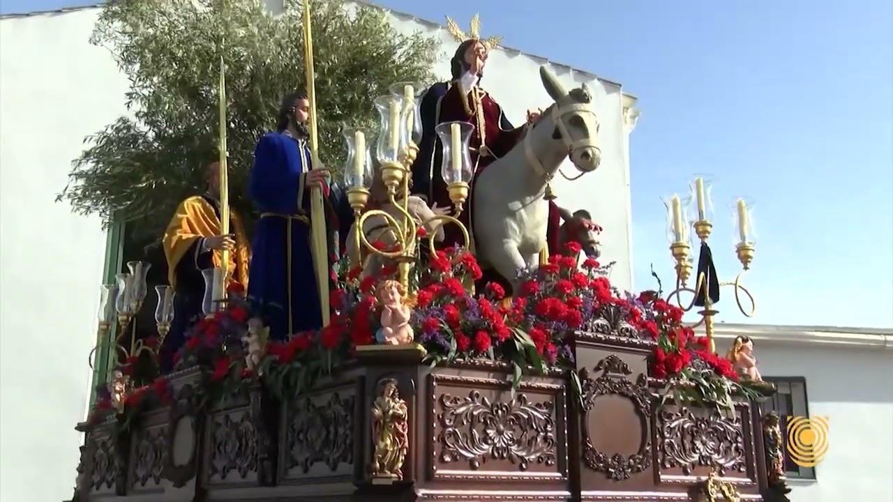 SALIDA PROCESIONAL ASOCIACIÓN STMO CRISTO DE LOS NIÑOS LA BORRIQUITA  ABRIL 2022