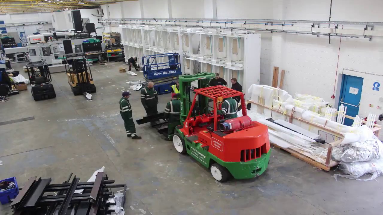 Mazak Palletech, 42 pallet high rise with tool hive