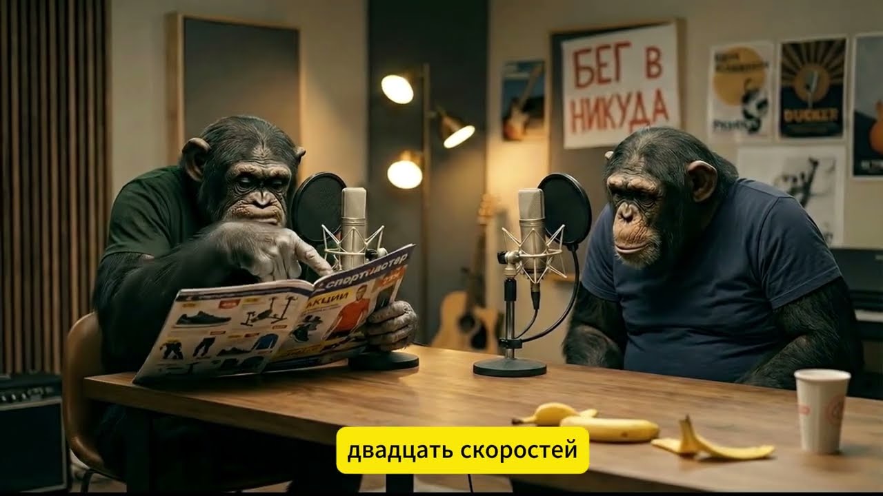 Цезарь и Боня: Почему люди бегут на месте? / Цезар і Боня: Чому люди біжать на місці? Подкаст №44