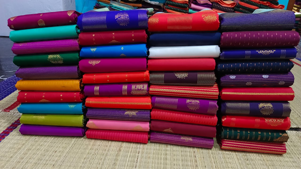 New varieties of Vairaoosi Korvai semi kanchi silk sarees wts app 9962215462#trending