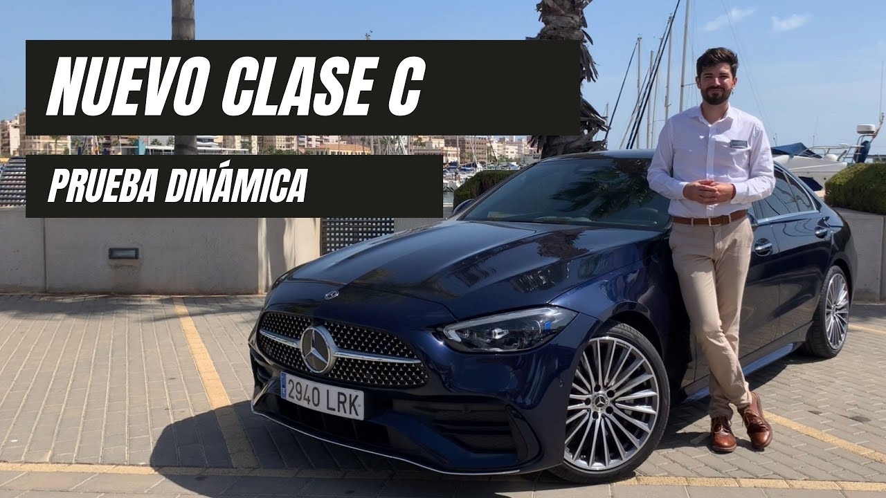 Prueba dinámica del nuevo Mercedes-Benz Clase C.