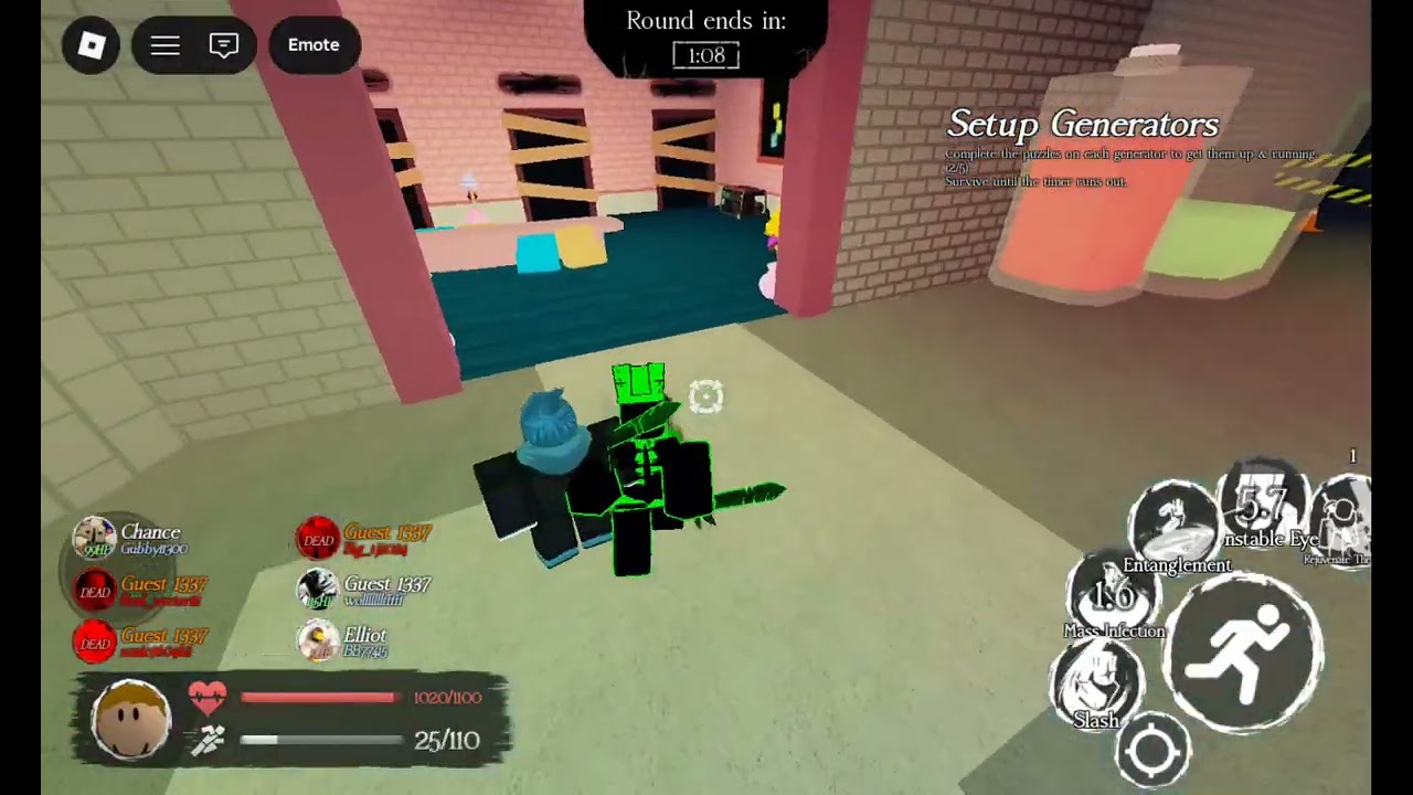 Jugando forsaken (ando con lag xd)