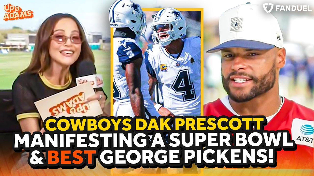 Cowboys QB Dak Prescott on Manifesting Super Bowl, George Pickens Deserves EVERY Dollar & Spicy Dak?