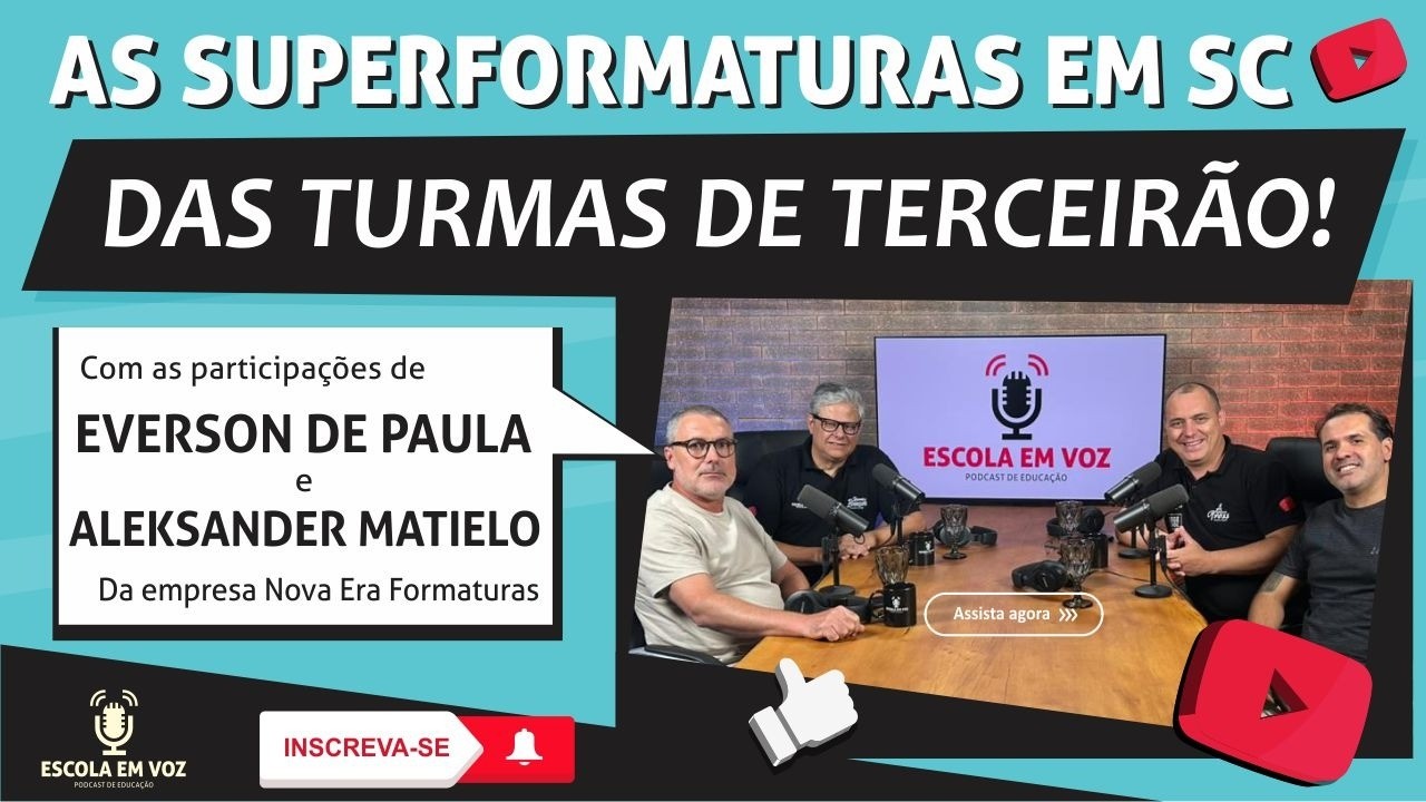 🎓 As Superformaturas em SC das Turmas de Terceirão