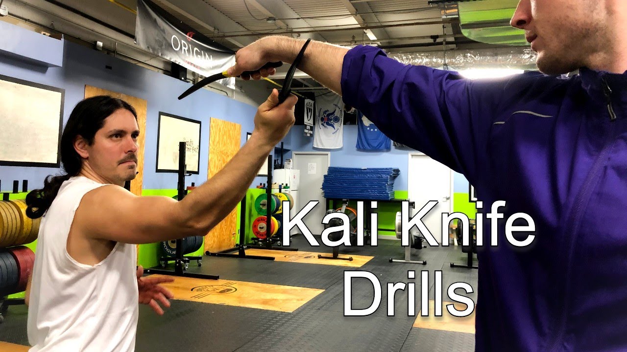KALI KNIFE DRILLS that could Save Your Life!