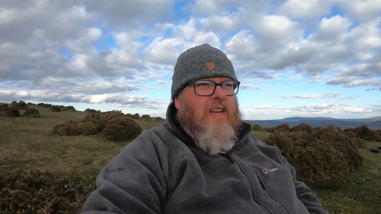 Post lockdown wild camp in the Shropshire Hills