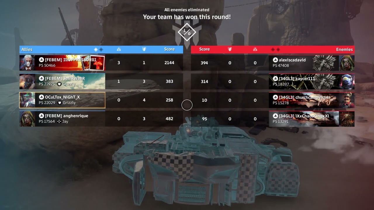 Crossout CWL (FEBEM VS 34GL3)