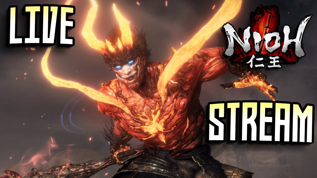 NIOH - farming ABYSS MODE  and CO OP gameplay - Live stream 2020 (19 Days till NIOH 2) HELPING SUBS