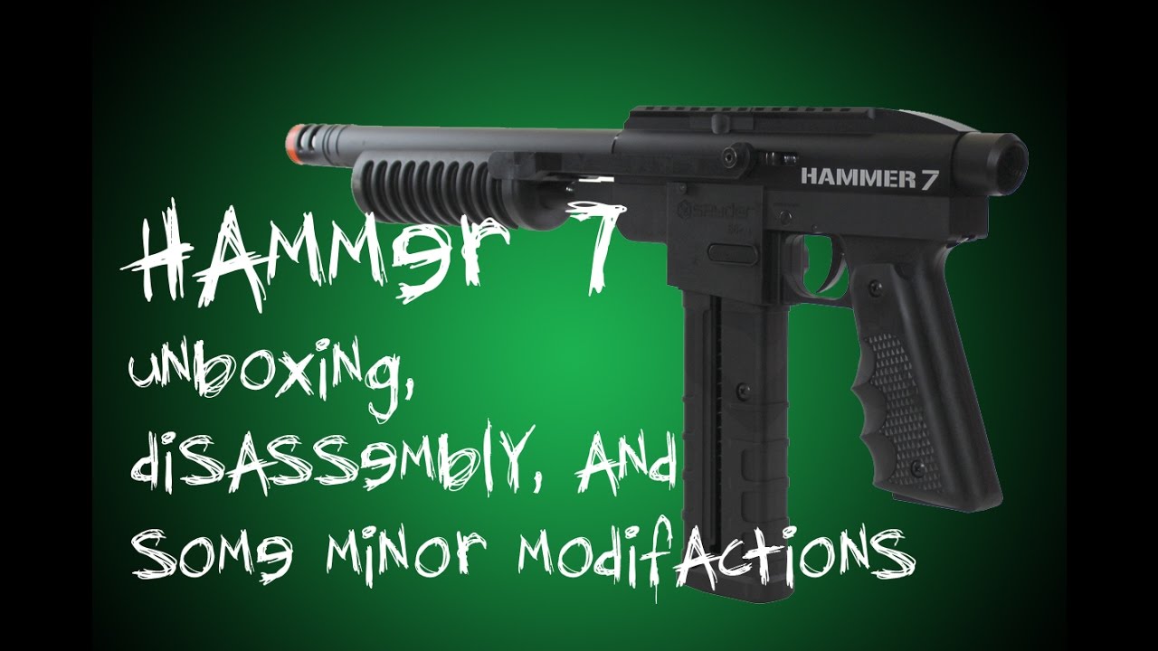 Hammer 7 Un-boxing, disassembly and some modifications