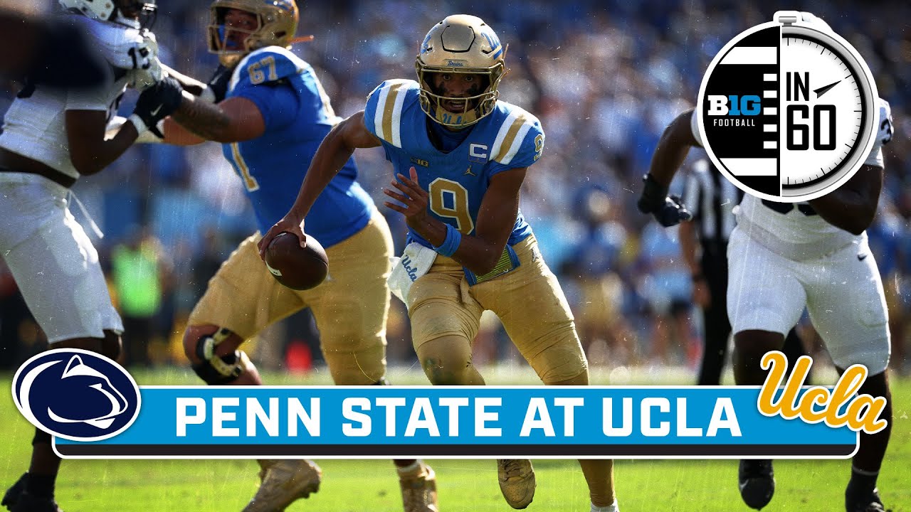 Penn State at UCLA | Oct. 5, 2025 | B1G Football in 60