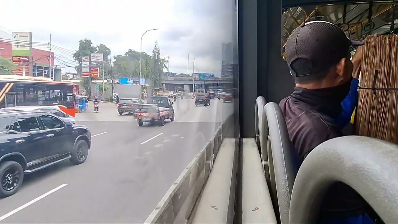 Tangerang to Jakarta using TransJakarta via Kalideres Terminal