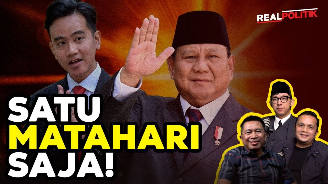 Hanya Ada Satu Matahari! Rahasia Solid Hubungan Prabowo-Gibran | Realpolitik