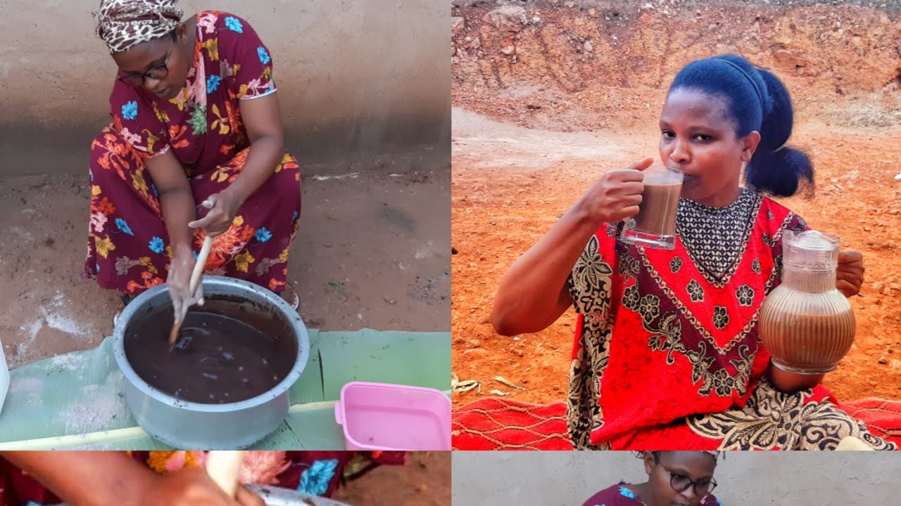 @villageroutine5463/kuvugira ubushera how we prepare fermented drink from sorghum in different ways