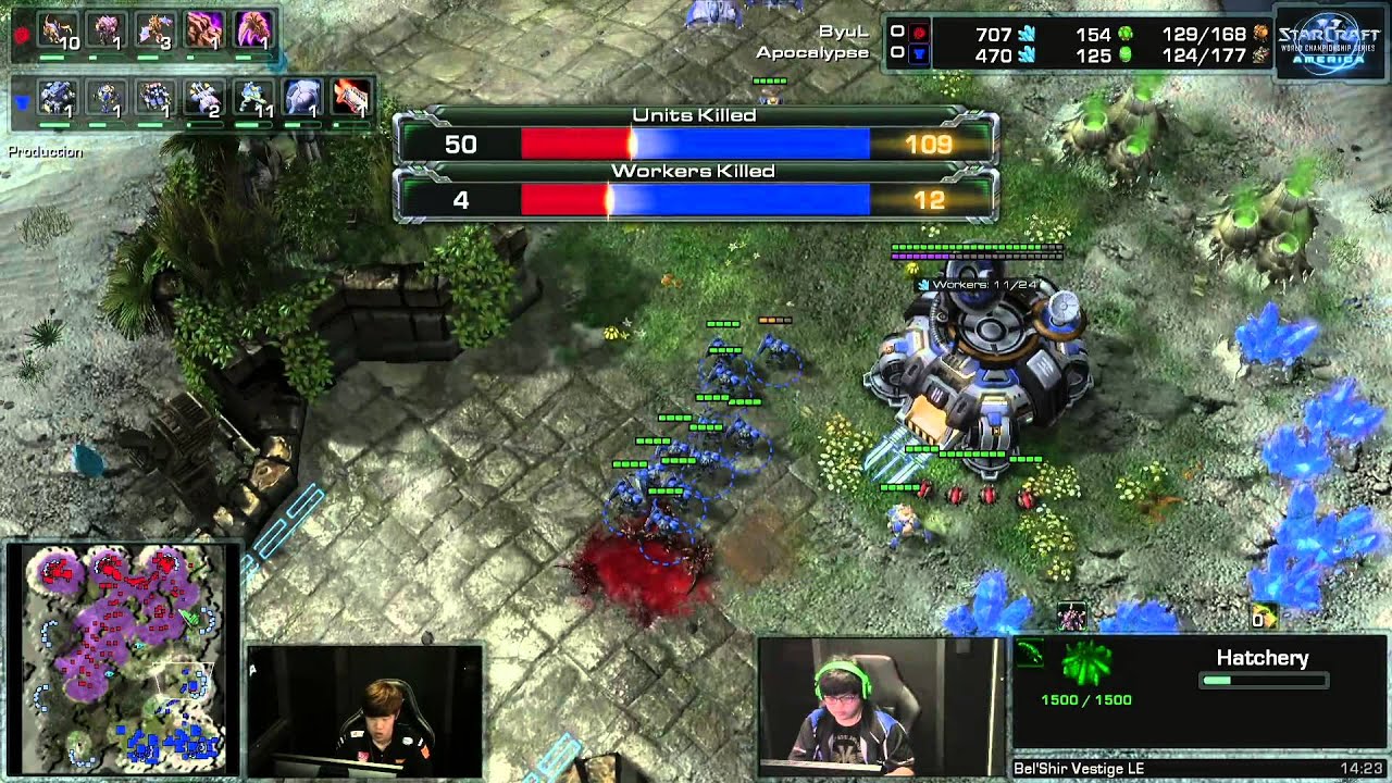 WCS America Premier League Round of 16 Group D Byul vs Apocalypse Game 1