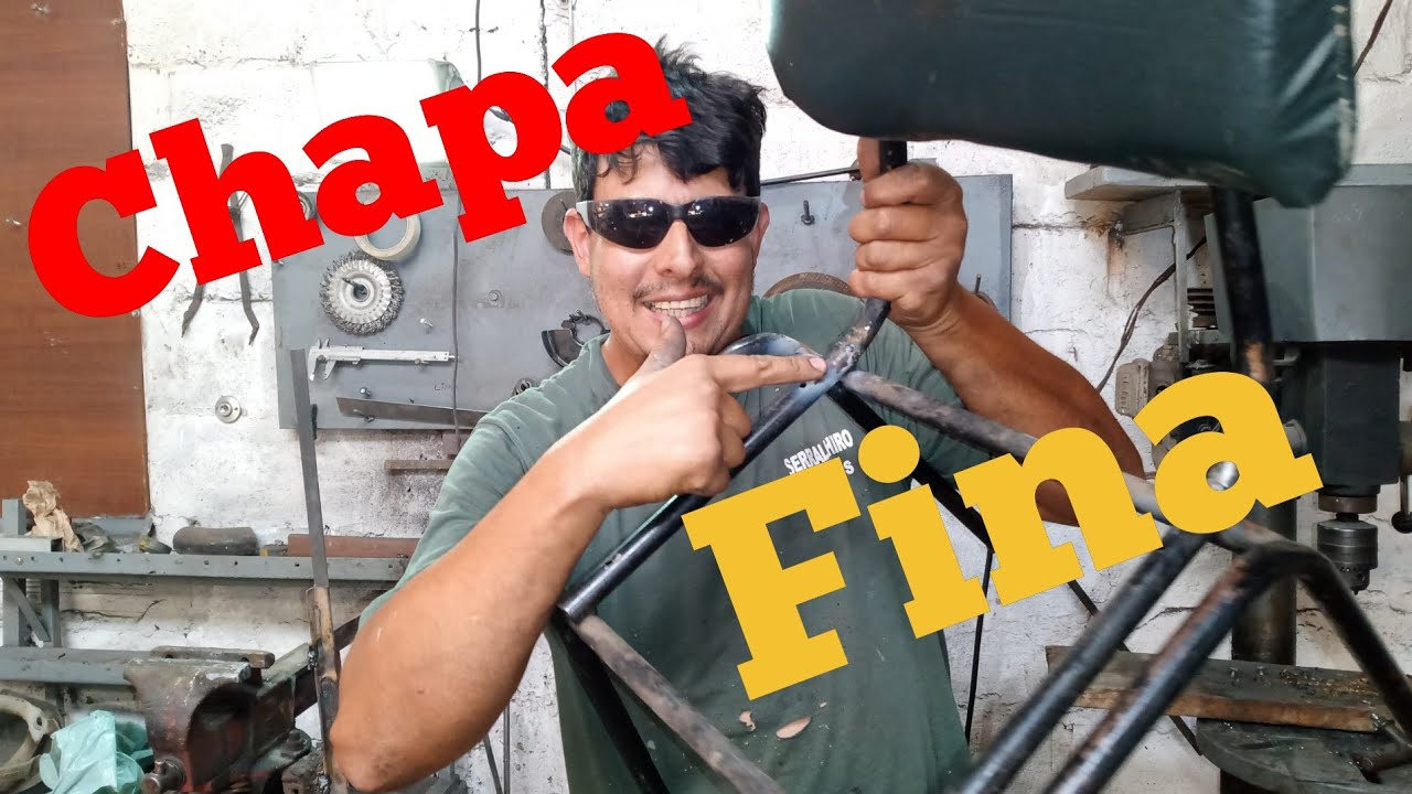 APRENDA A SOLDAR CADEIRAS - CHAPA FINA