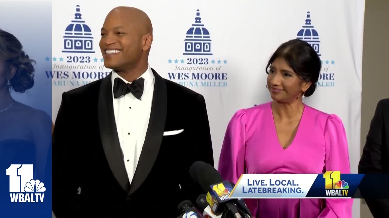 Moore at inaugural ball: Today is about marching forward