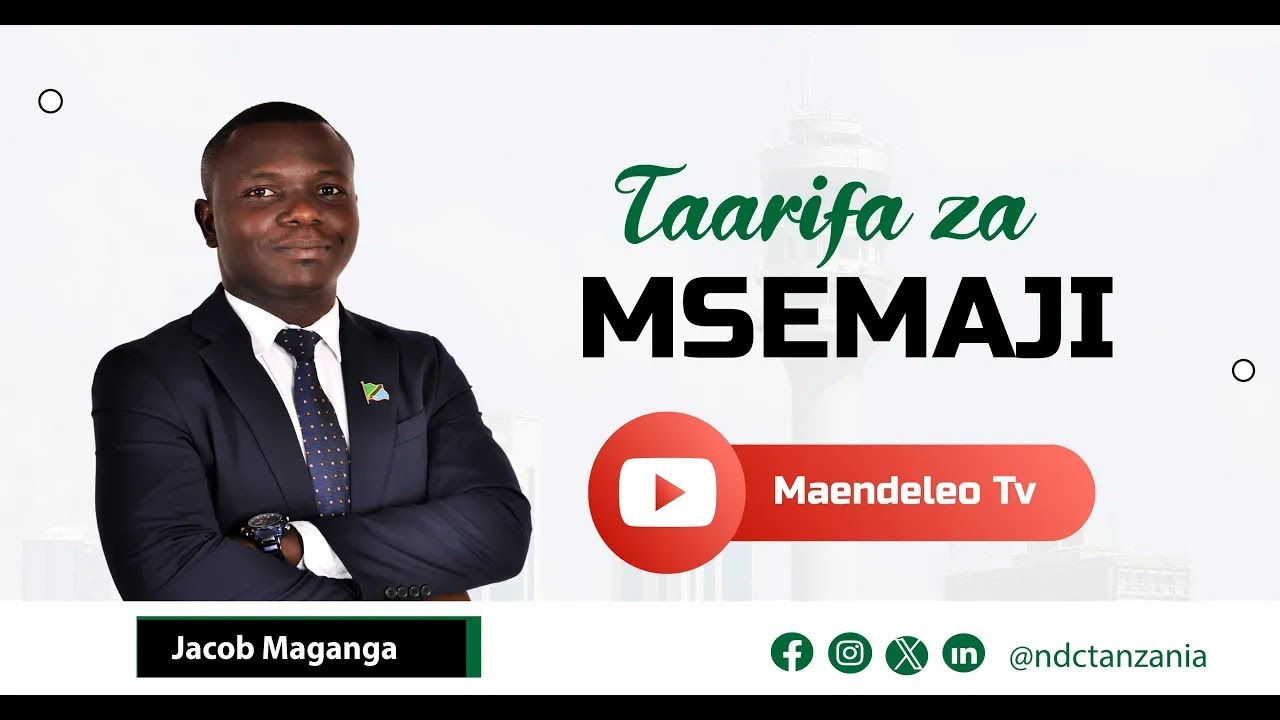 TAARIFA ZA MSEMAJI || VIPURI VYA TRENI VINAZALISHWA TANZANIA,