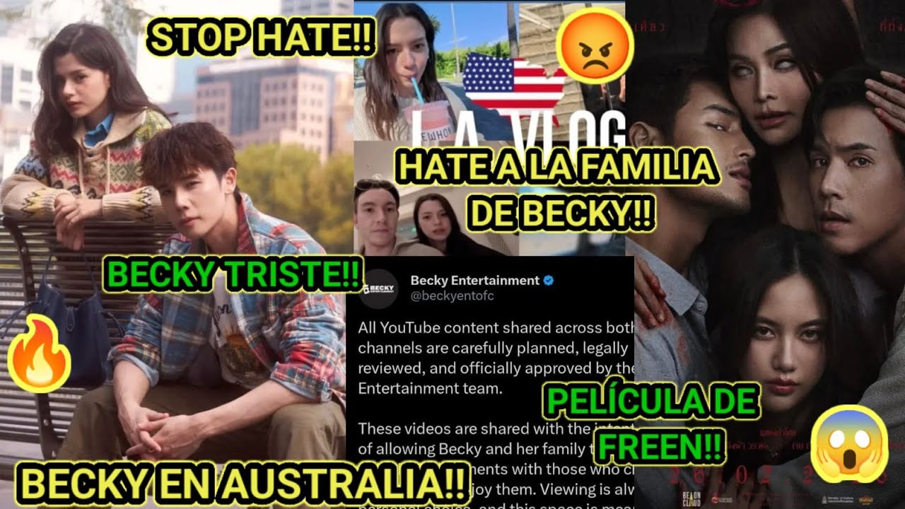 BECKY TRISTE!😭HATE A SU FAMILIA!😡FREEN EN PELÍCULA!🔥 COMUNICADO DE BECKY #FREENBECKY #4ELEMENTS