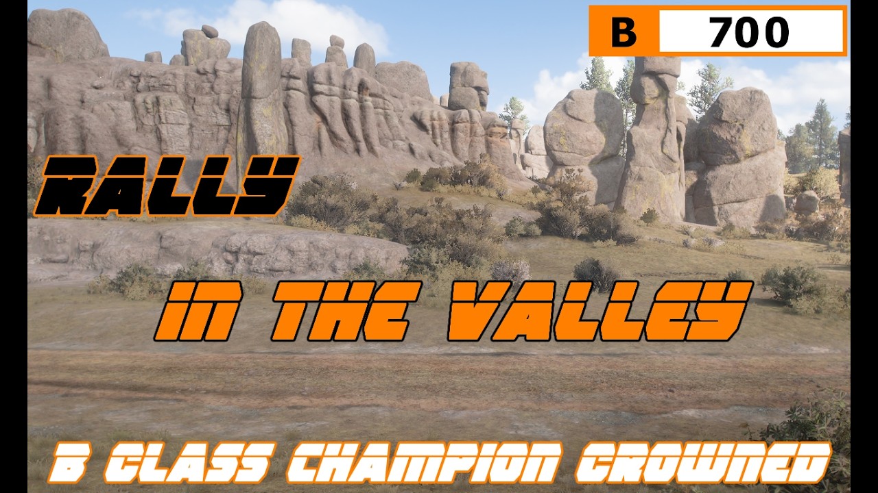 Rally in the Valley - Forza Horizon 5 Custom Rally Competition - B Class Final Group