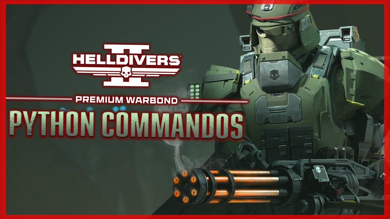 TESTEANDO EL COMMANDO PITON [Helldivers 2] Directo