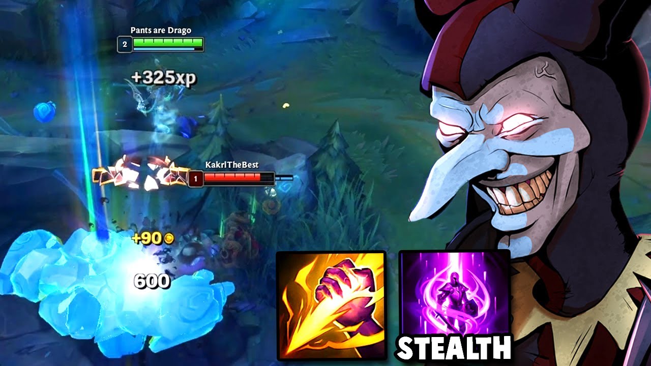 Shaco Level 1 Invade with Teleport is pretty INSANE. (Perma Invade Strategy)
