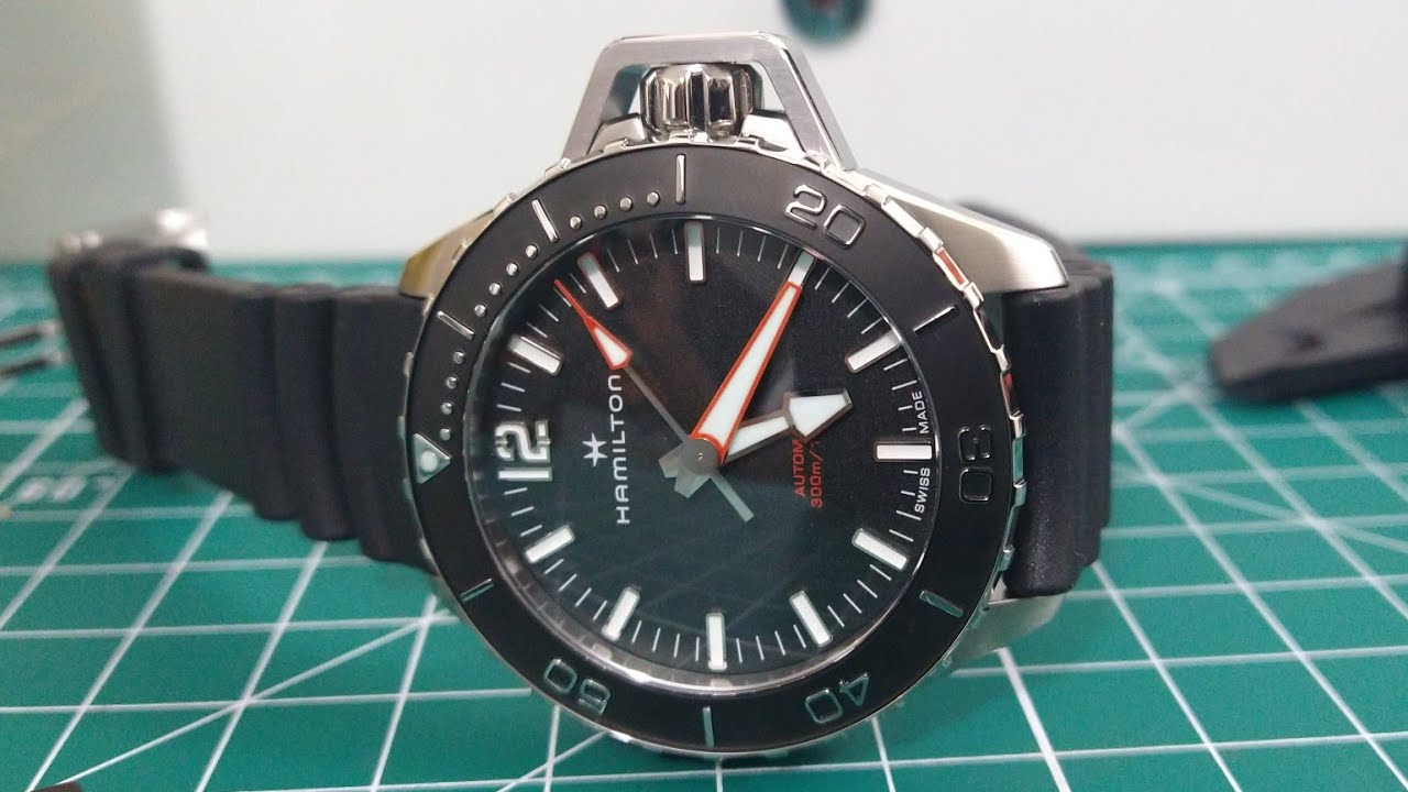 Hamilton  Khaki Navy Frogman Automatic H77825330