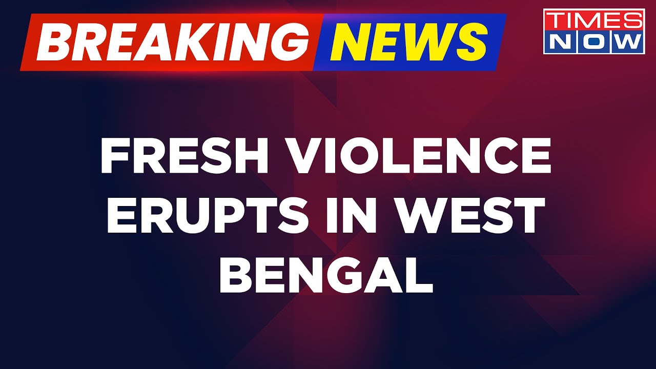 Breaking News | Ahead Of Panchayat Polls In West Bengal, Fresh Violence Erupts Between 2 Groups