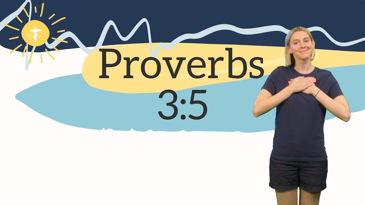 Proverbs 3:5 - Trust in the Lord with All Your Heart | Bible Memory Verse Song