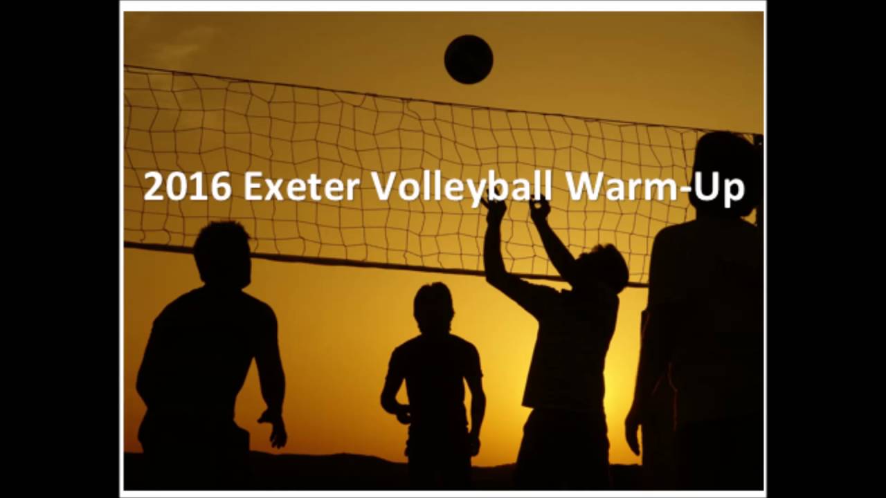 2016 Exeter Volleyball Warm Up