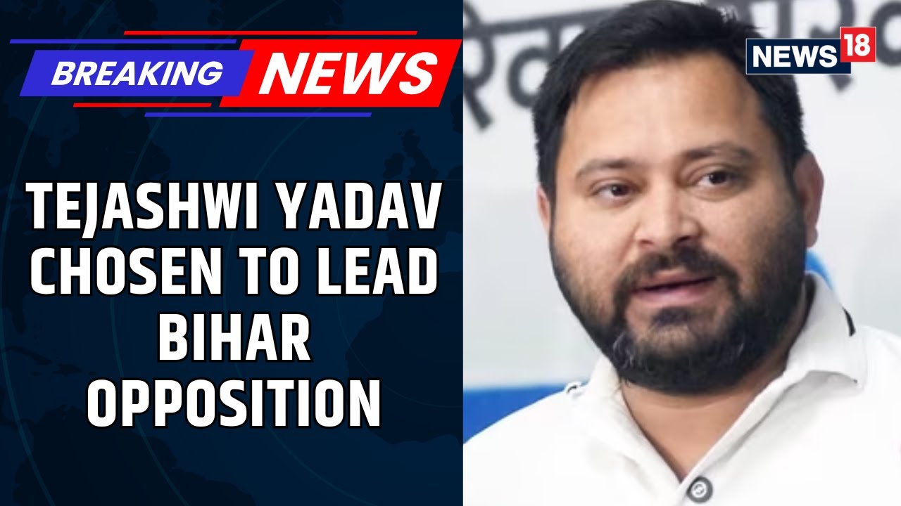 RJD Chooses Tejashwi Yadav To Lead Bihar Opposition Amid Family Feud Involving Sister | News18