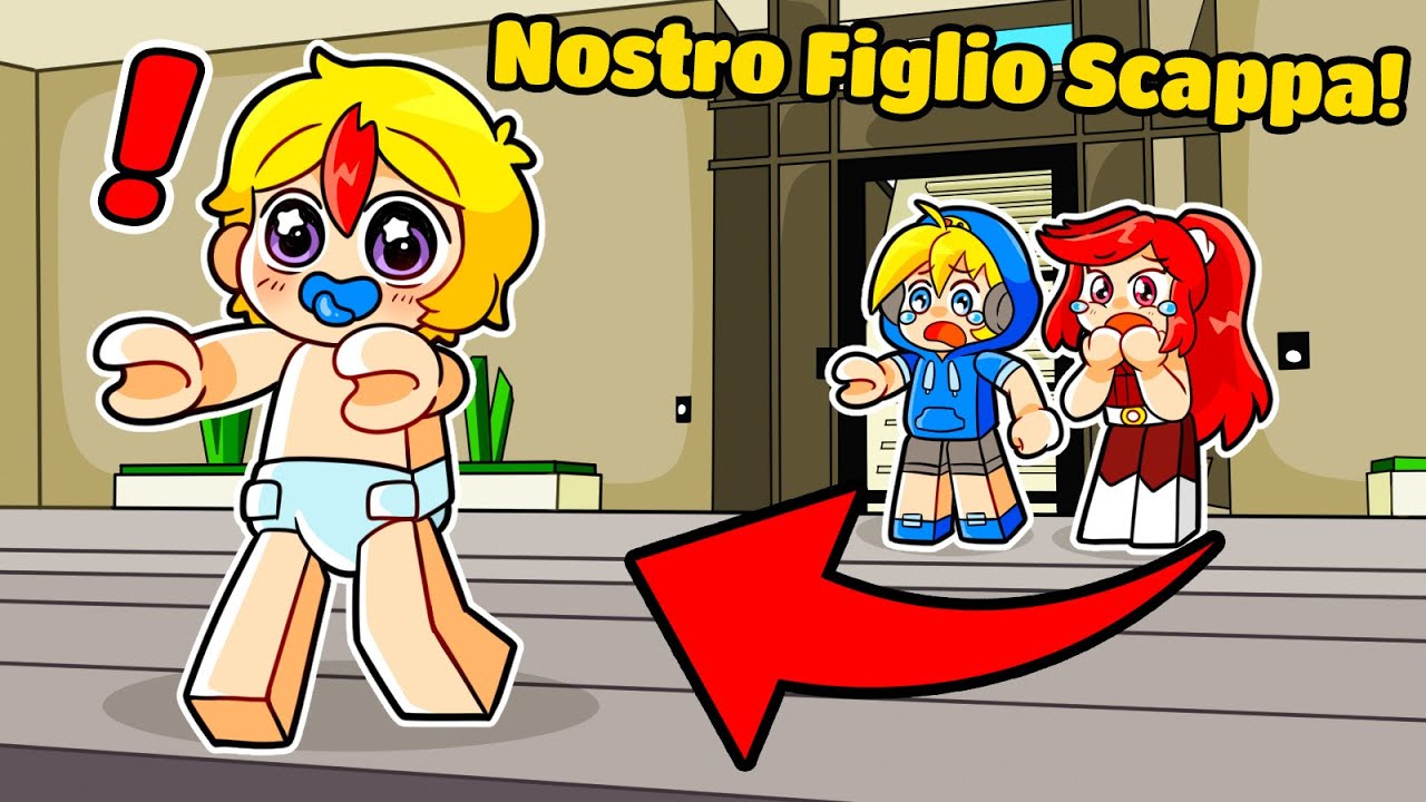 NOSTRO FIGLIO è SCAPPATO di CASA Su BROOKHAVEN ROBLOX!