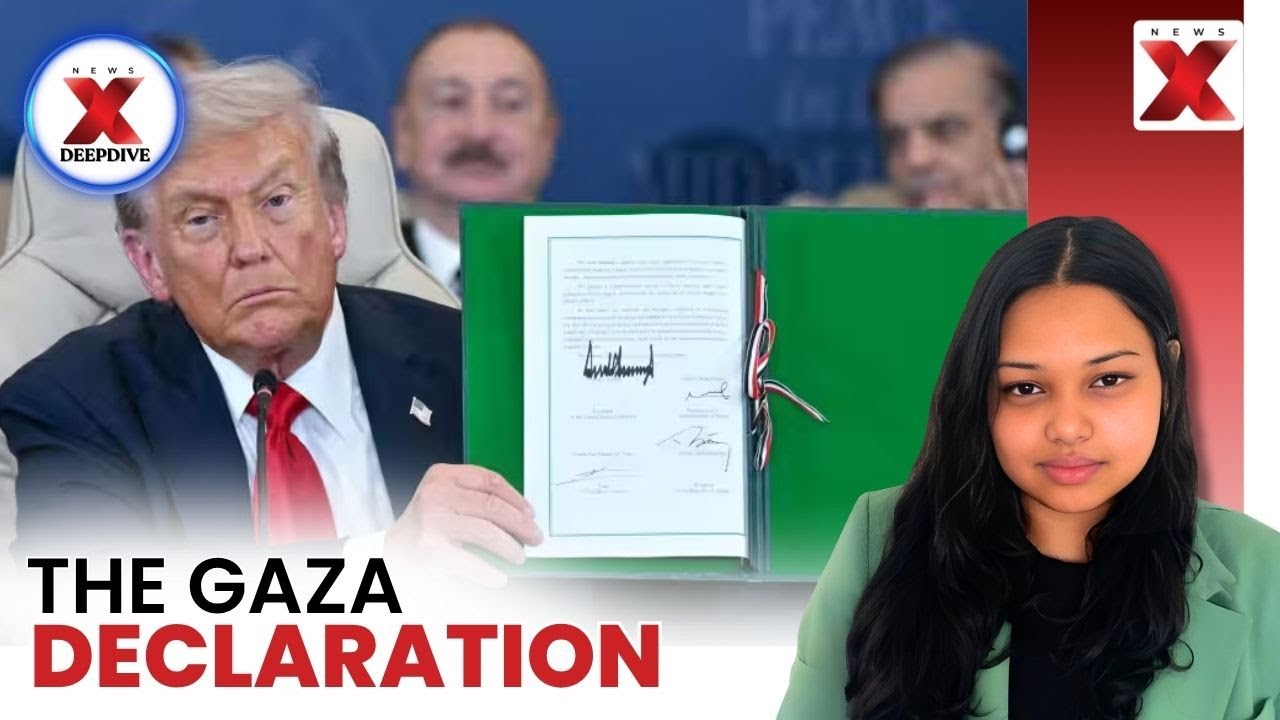 The 'Historic' Gaza Ceasefire Declaration | NewsX Deepdive | Special Series