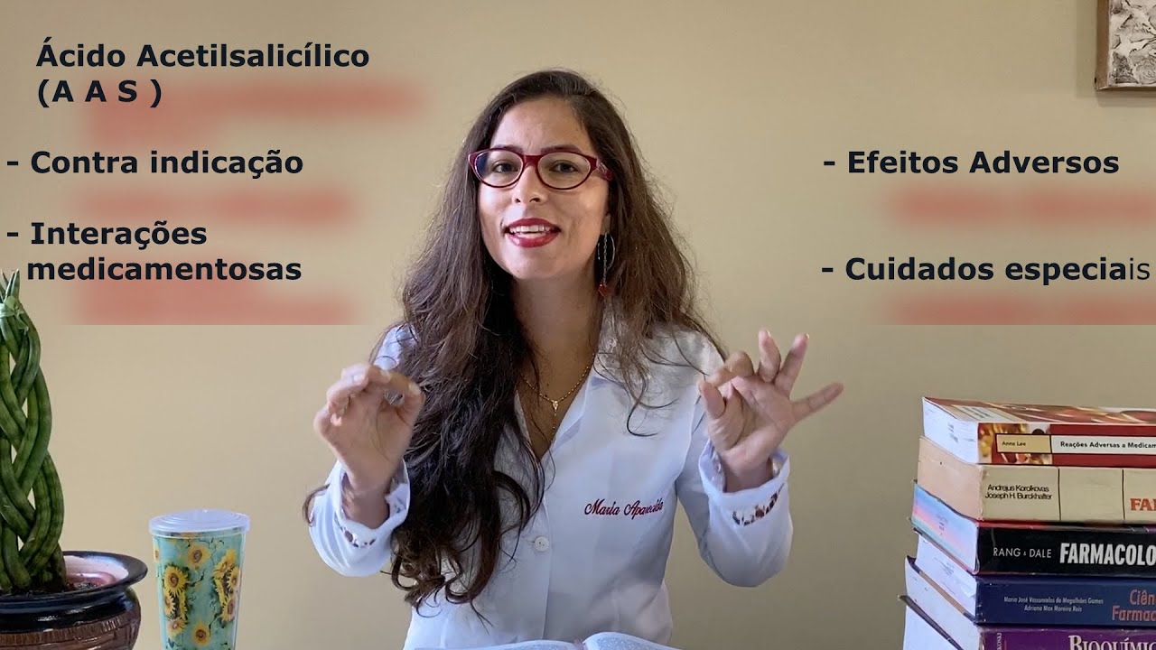 ÁCIDO ACETILSALICÍLICO (AAS) PARA QUE SERVE? CUIDADOS!!!