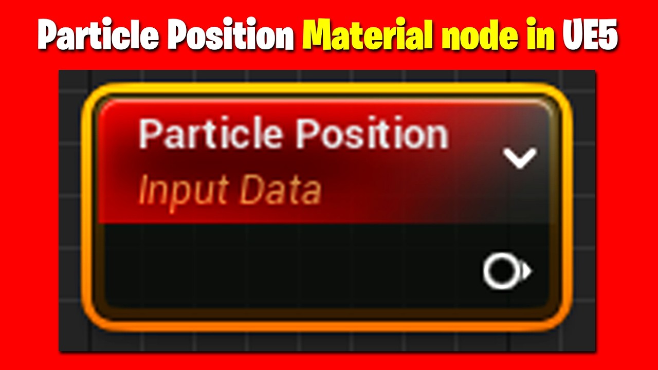 Mastering the Particle Position Material Node in UE5 | Ultimate UE5 Material Node Guide