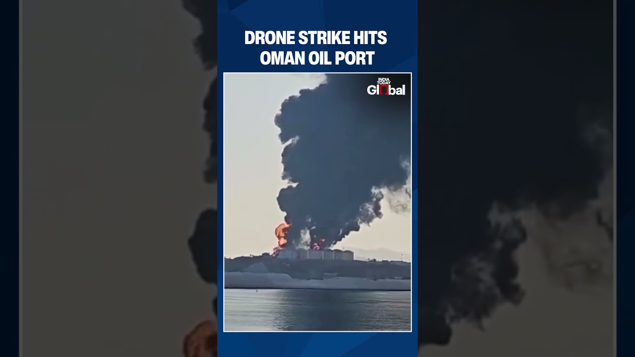 Drone Attack Hits Oil Storage Tanks At Oman&rsquo;s Salalah Port Raising Security Concerns #breakingnews