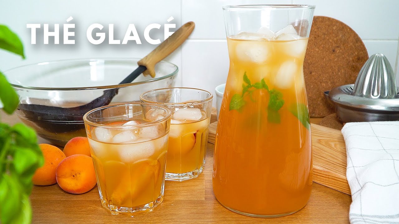 Un thé glacé maison, délicieux et facile à faire ! 🍹