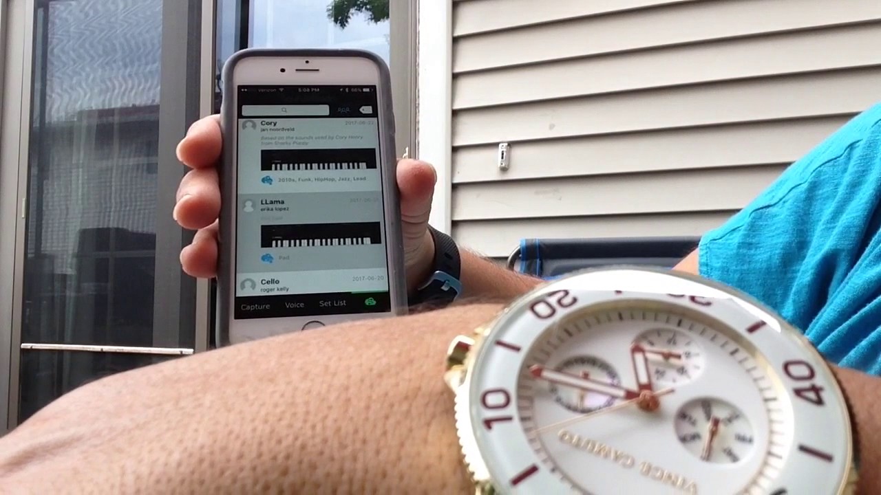 Soundmondo app Capture and Reface Dx