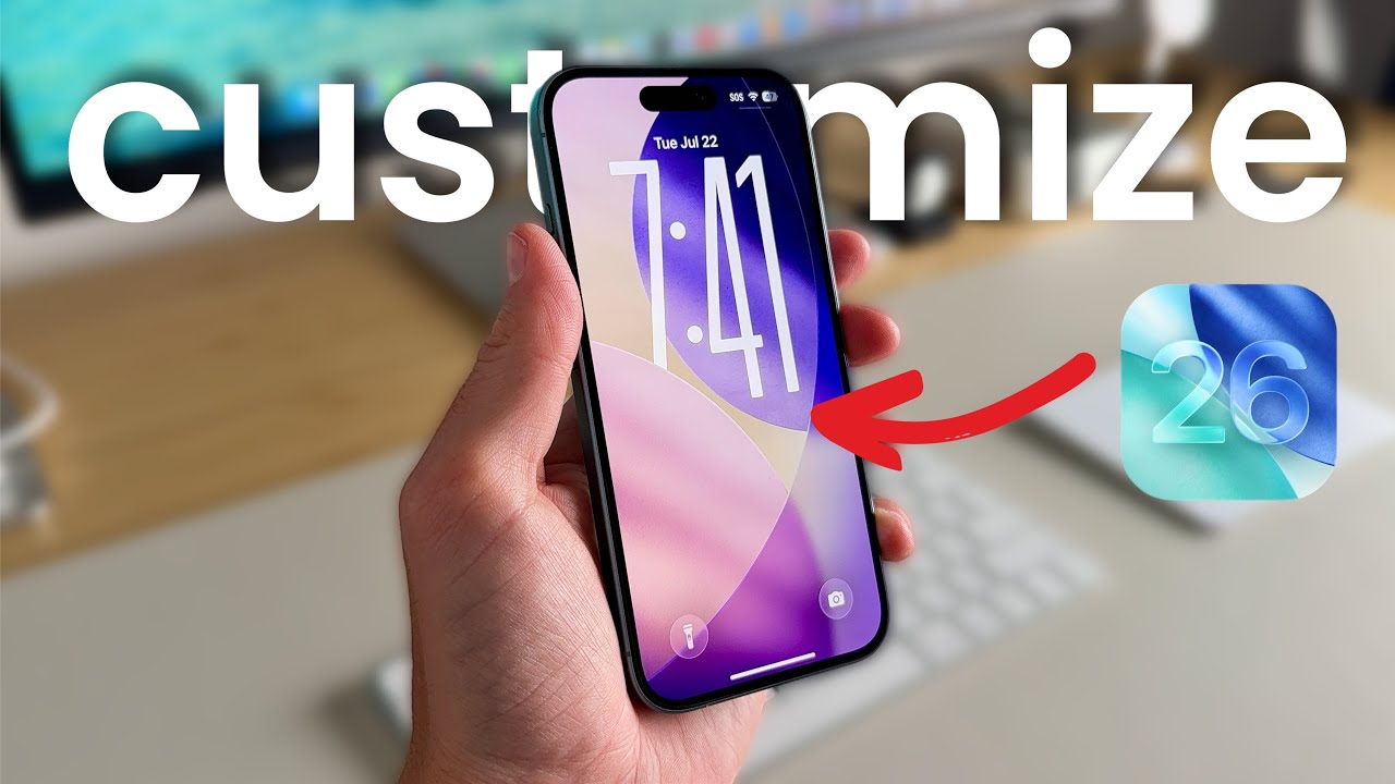 Ultimate Guide for Homescreen Customization in iOS 26!