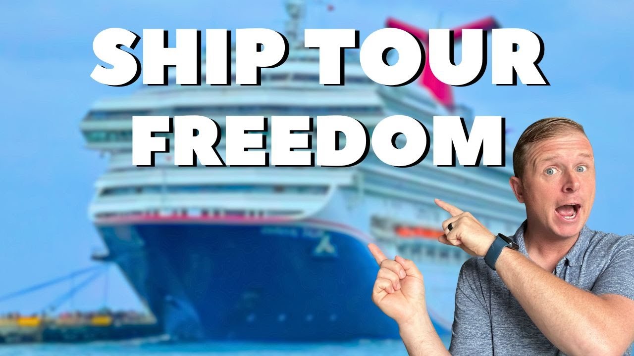 Экскурсия по кораблю Carnival Freedom в 2026 году | Полный обзор с ресторанами, казино, баром и к...