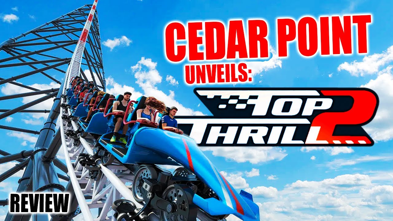 TOP THRILL 2: ОБЗОР; Замперла идёт ва-банк на горках Cedar Point со скоростью 120 миль в час