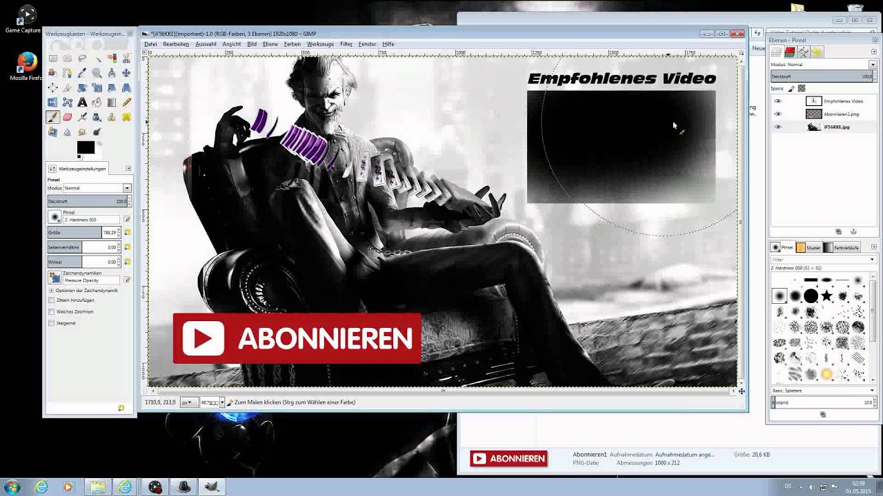 Outro erstellen by. Zocker TV (Anleitung zum erstellen einer Endcard, Tutorial)