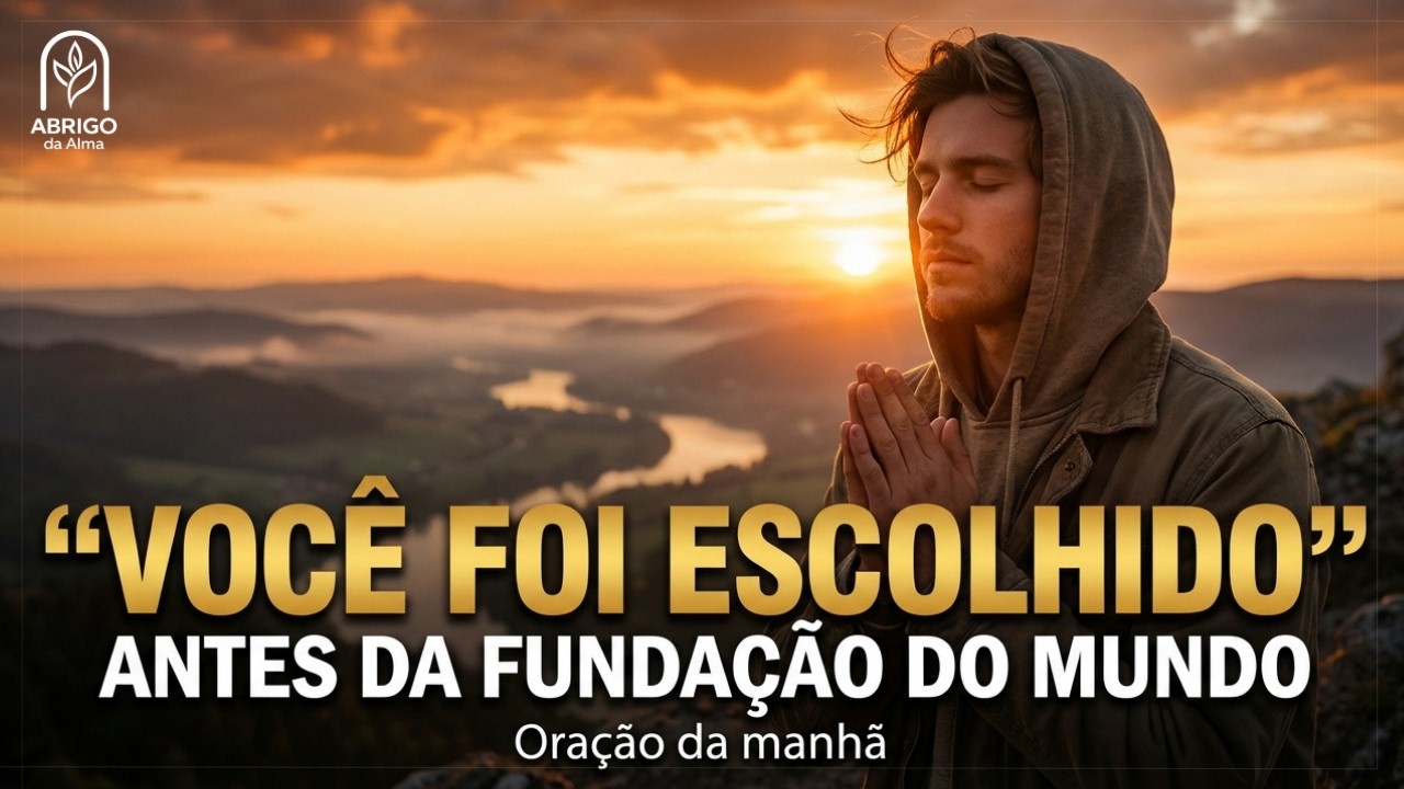 OraçãoVocê Já Foi Escolhido por Deus Antes da Fundação do Mundo | Oração da manhã