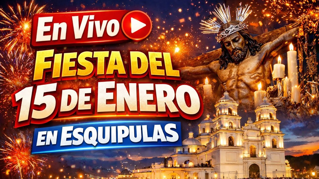🔴 EN VIVO | SERENATA AL CRISTO NEGRO DE ESQUIPULAS 2025