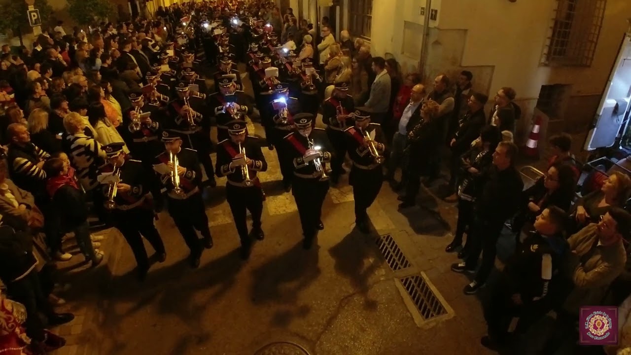 Resumen Procesión de la Curia, AM Stmo. Cristo de la Sangre. Sábado de Pasión. Semana Santa 2024