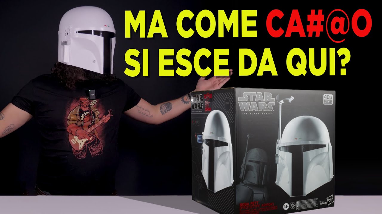 IL CASCO PROTOTIPO DI BOBA FETT CHE NON AVETE MAI VISTO