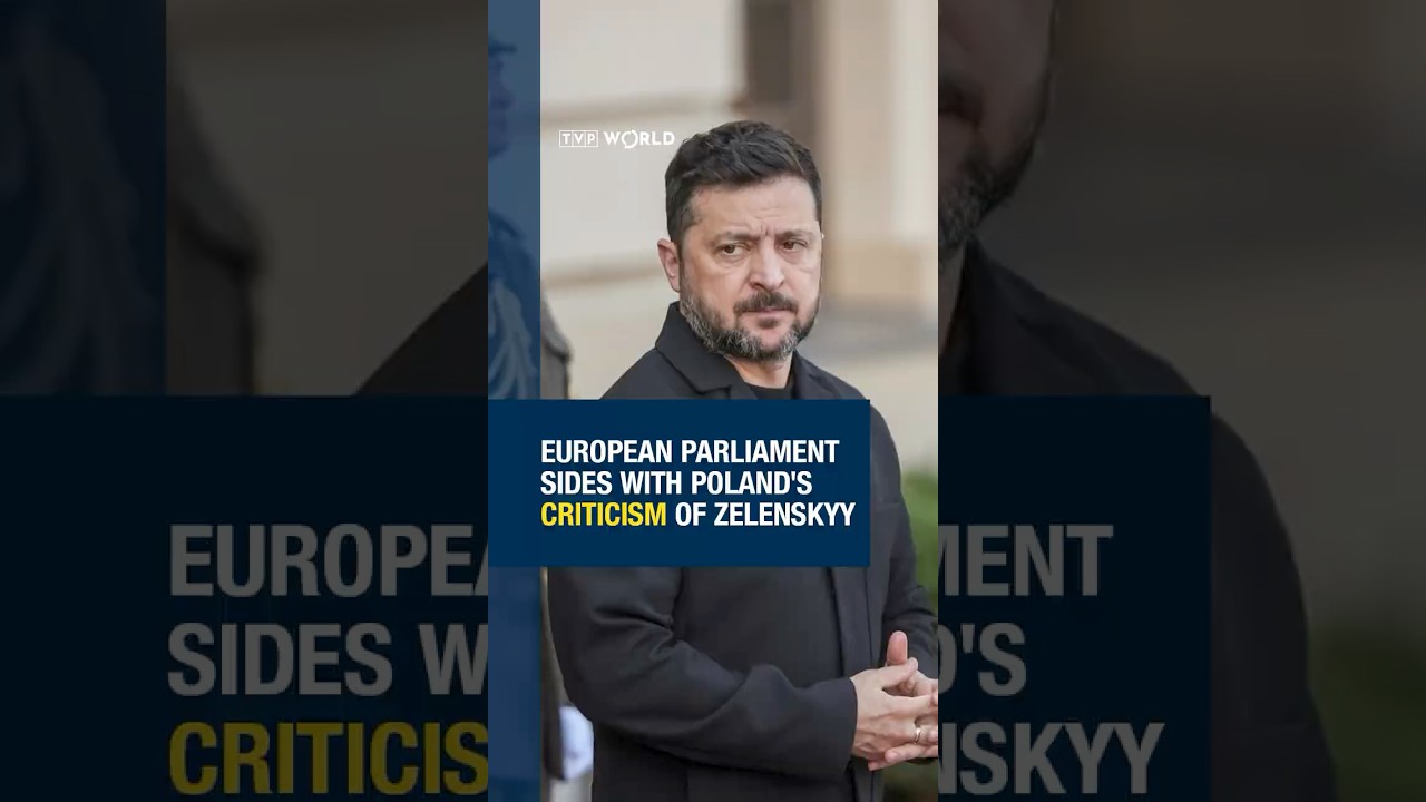 #EuropeanParliament sides with #Poland's criticism of #Zelenskyy amid historical row