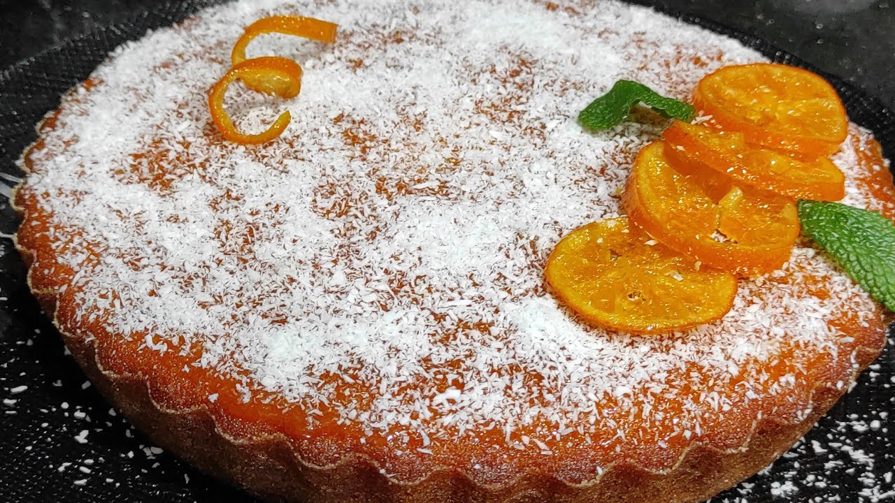 كيكة المندرين اقتصادية وسهلة التحضير