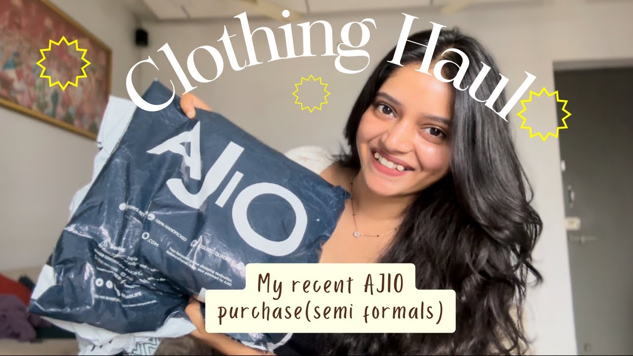 AJIO Haul | SEMIFORMALS 👚 🛍️